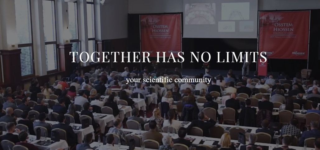 Together has no limits. Comunidad Científica de Osstem